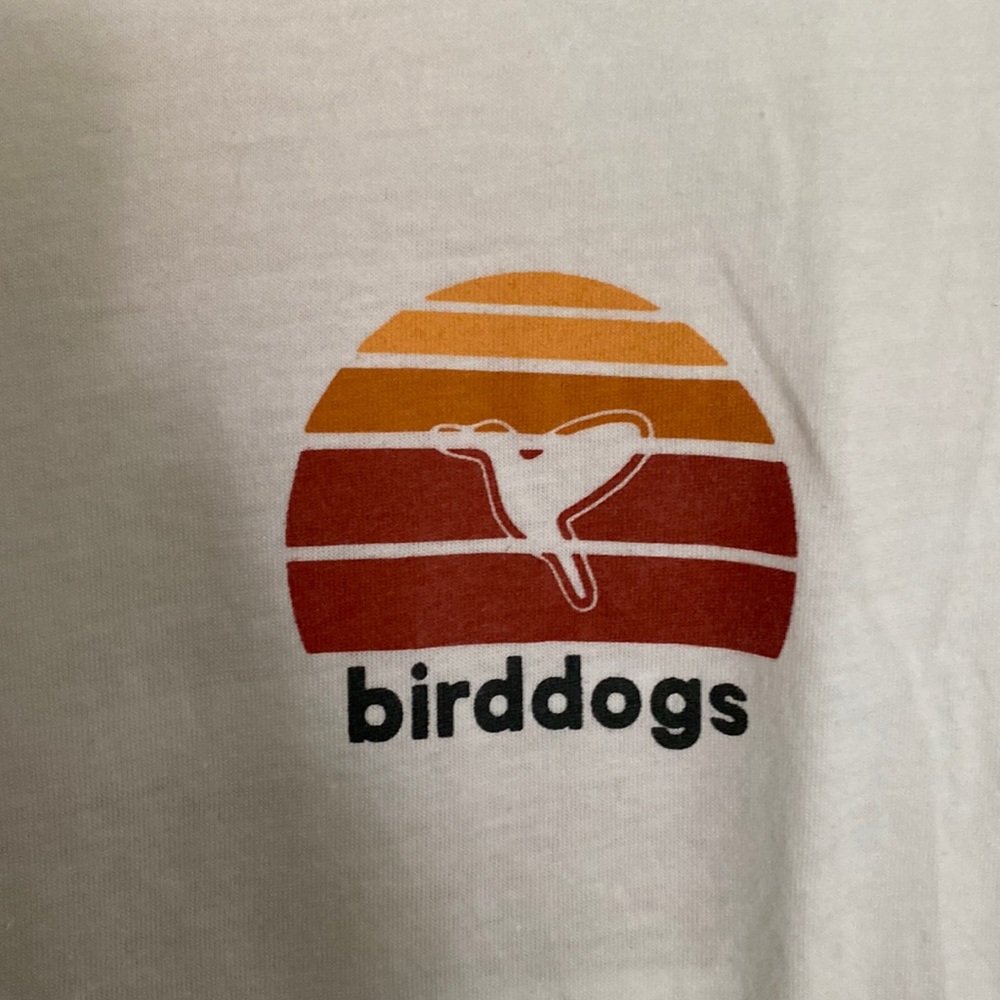 Men’s long sleeve bird-dog T-shirt